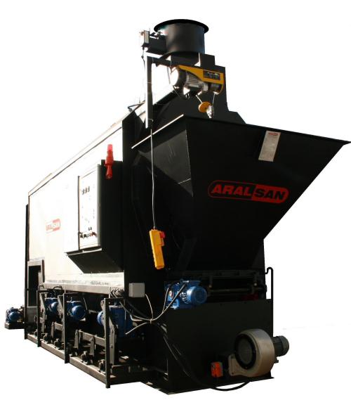 Aralsan Stoker Hot Water Boiler With Movable Grate System