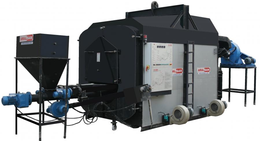 Solid Fuel Fired Stoker Hot Air Boiler