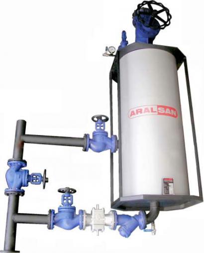 Aralsan Flaş Buhar Tankı