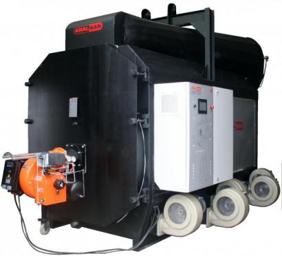 Gas and Oil Fired Hot Air Boiler